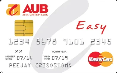 AUB Easy Mastercard