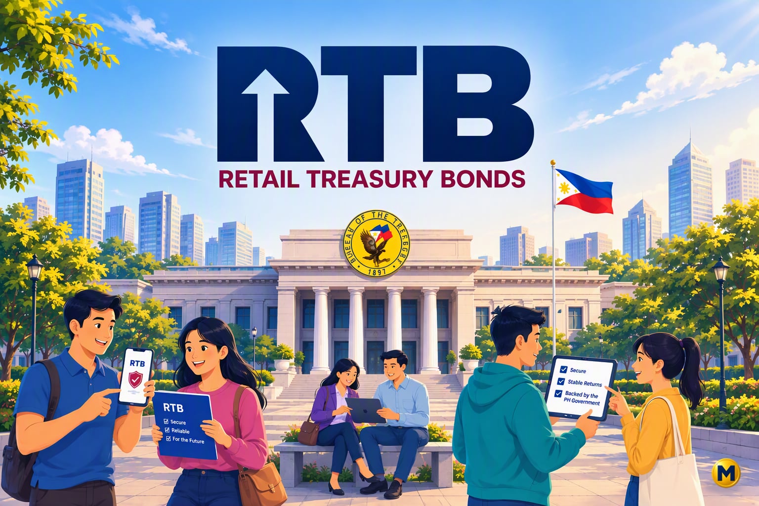RTB 32 Retail Treasury Bonds — 6.875% interest rate