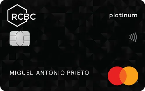 RCBC BLACK CARD